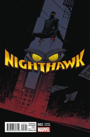 Nighthawk #2 (Shalvey Variant)