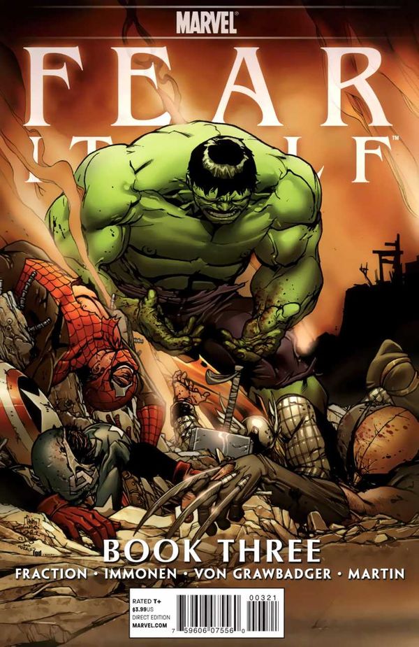 Fear Itself #3 (Camuncoli Variant Cover)