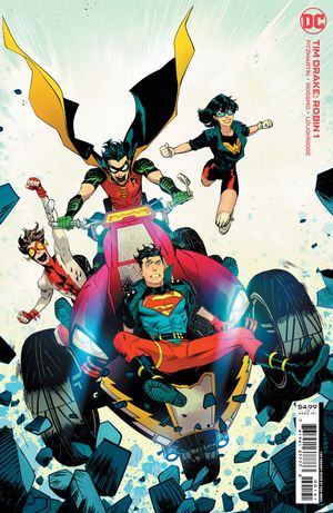 Tim Drake: Robin #1 (Cvr E Inc 1:50 Dan Mora Young Justice Era Card Stock Var)
