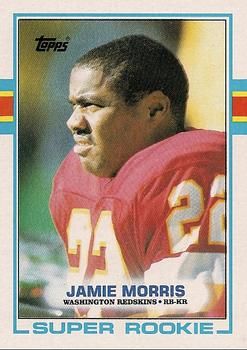 Jamie Morris 1989 Topps #252 Sports Card