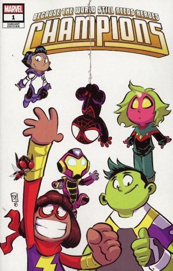Champions #1 (Young Variant)