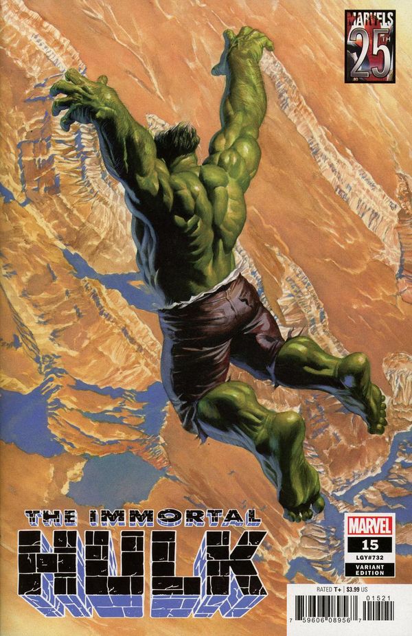 Immortal Hulk #15 (Alex Ross Marvels 25th Variant)