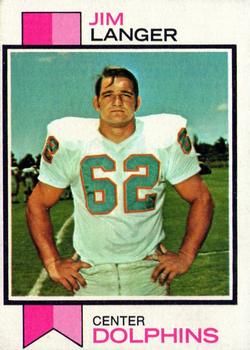 1976 Topps #390 Bob Kuechenberg Miami Dolphins