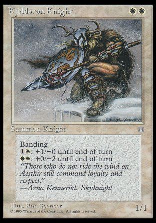 Kjeldoran Knight (Ice Age) Trading Card