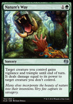 Nature's Way (Kaladesh) Trading Card