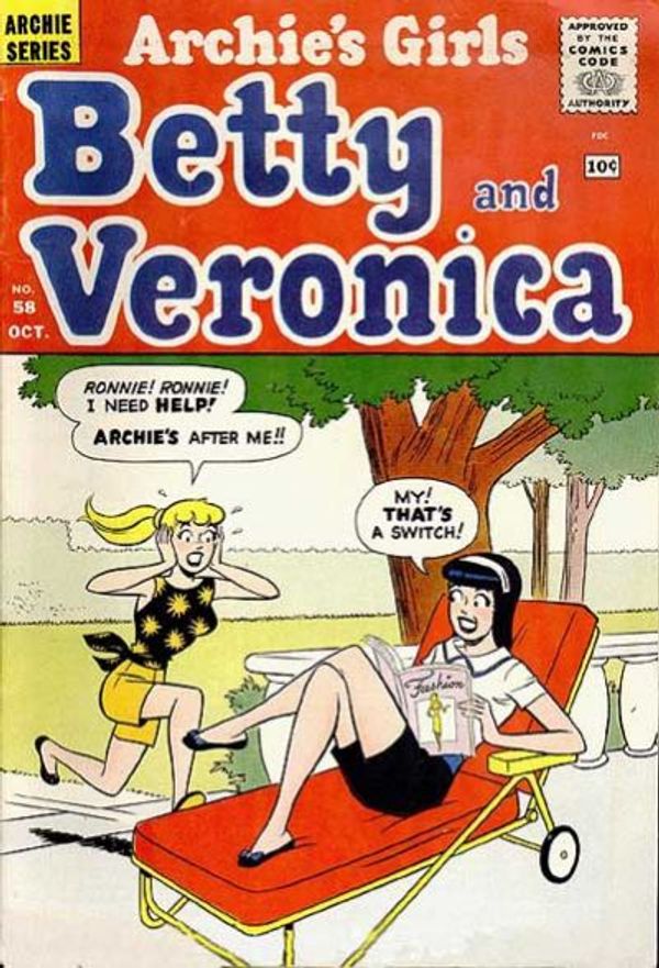 Archie's Girls Betty and Veronica #58