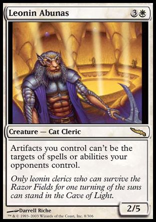 Leonin Abunas (Mirrodin) Trading Card