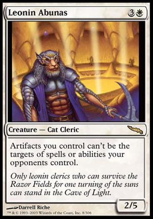 Leonin Abunas (Mirrodin)