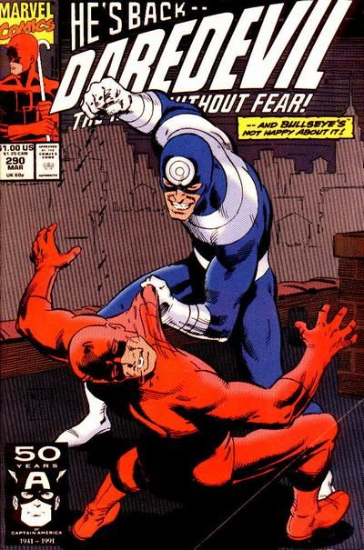 Daredevil #290 Comic