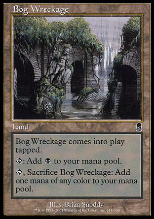 Bog Wreckage (Odyssey) Trading Card