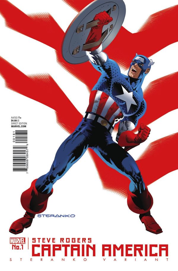 Captain America: Steve Rogers #1 (Jim Steranko Variant Cover)