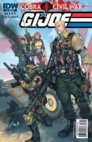 G.I. Joe: Cobra Civil War #3 (Retailer Incentive Edition B)