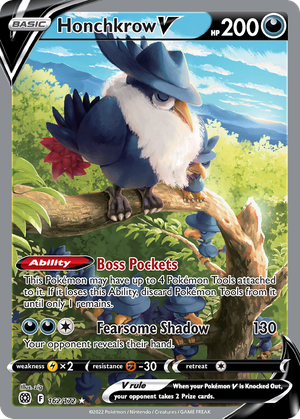 Honchkrow V (162/172) - Brilliant Stars