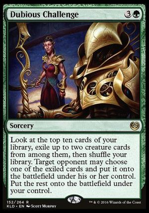 Dubious Challenge (Kaladesh)