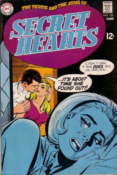 Secret Hearts #136 Comic