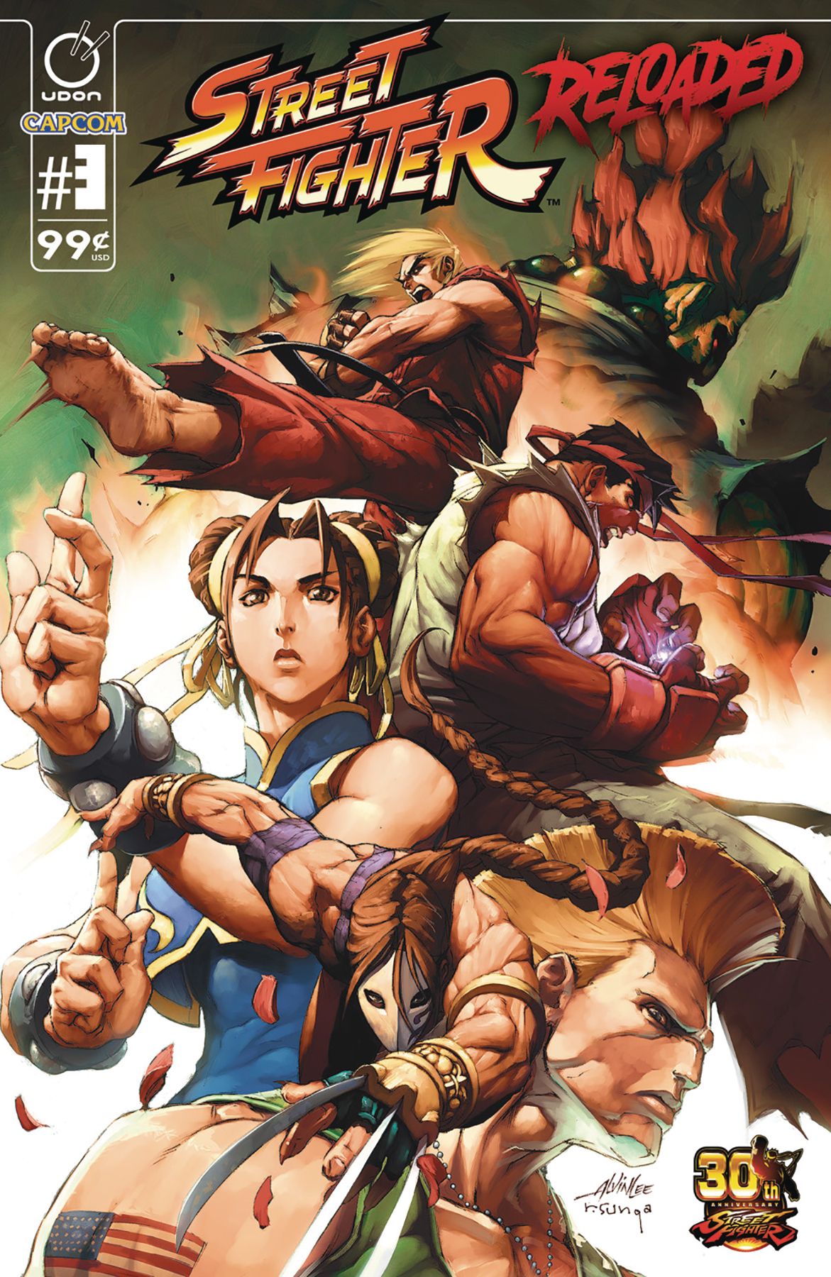 Street Fighter: Reloaded #3 Comic