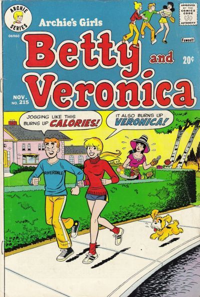 Archie's Girls Betty and Veronica #215 Comic