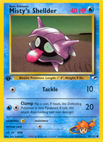 Misty's Shellder (89/132) - Gym Heroes (1st Edition)