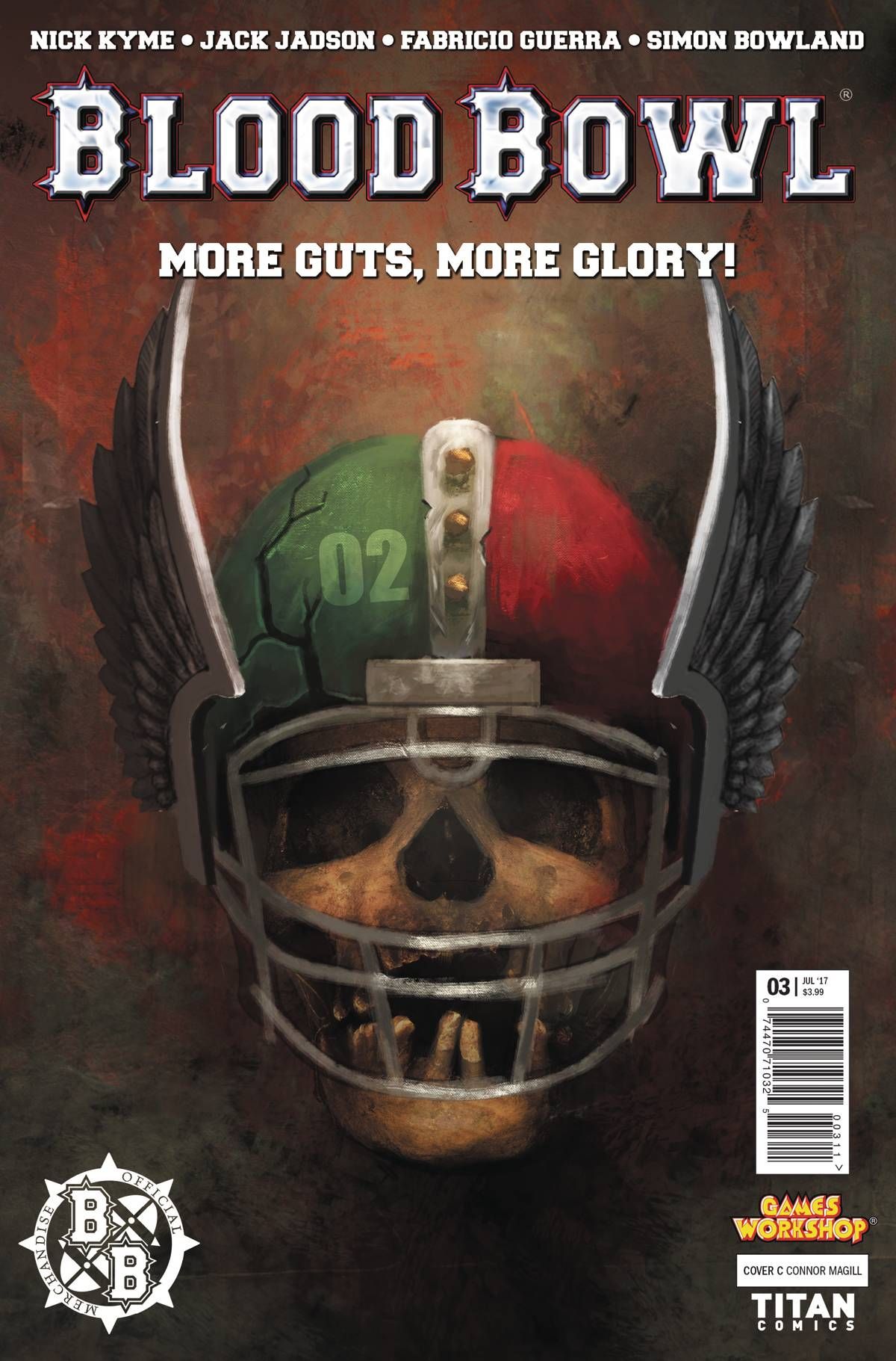 Blood Bowl: More Guts, More Glory! #3 Comic
