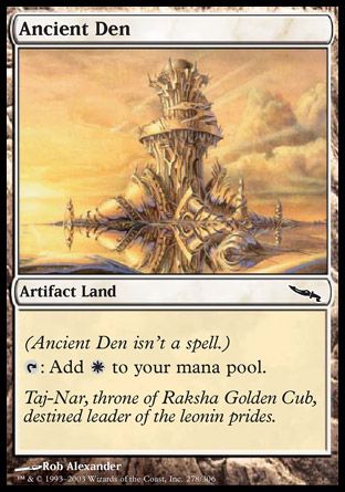 Ancient Den (Mirrodin) Trading Card