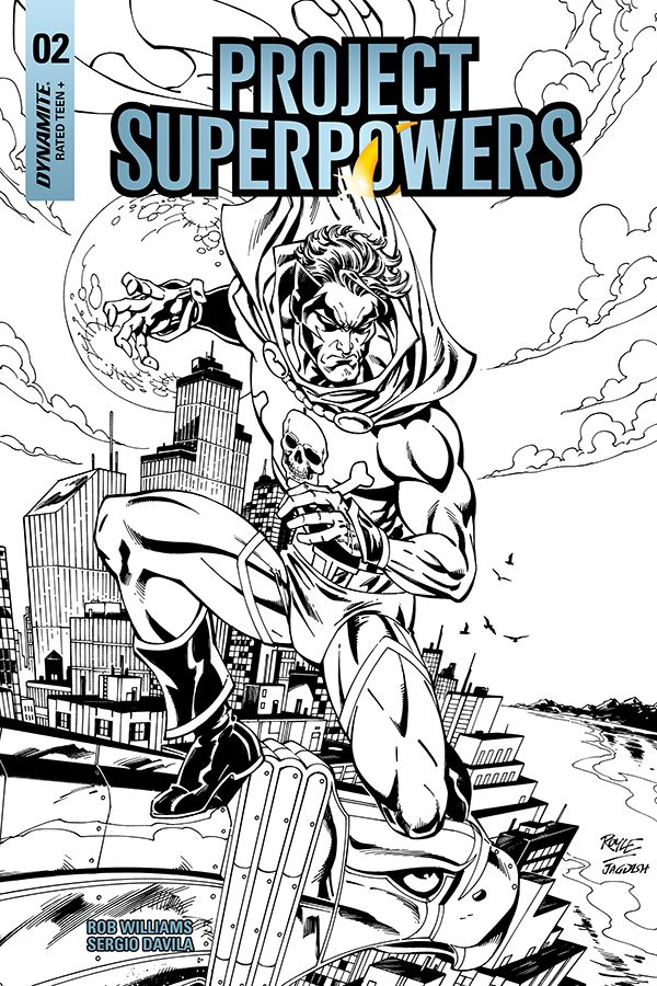 Project Superpowers: Chapter Three #2 (20 Copy Royle B&w Cover)