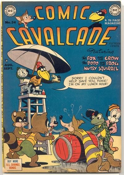 Comic Cavalcade #34 Comic