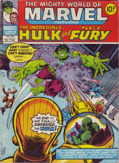Mighty World of Marvel, The #276 Comic