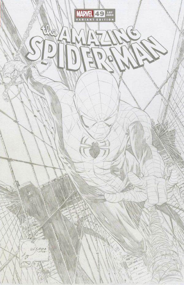 Amazing Spider-man #49 (Quesada Sketch Variant)