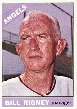 Bill Rigney 1966 Topps #249 Sports Card