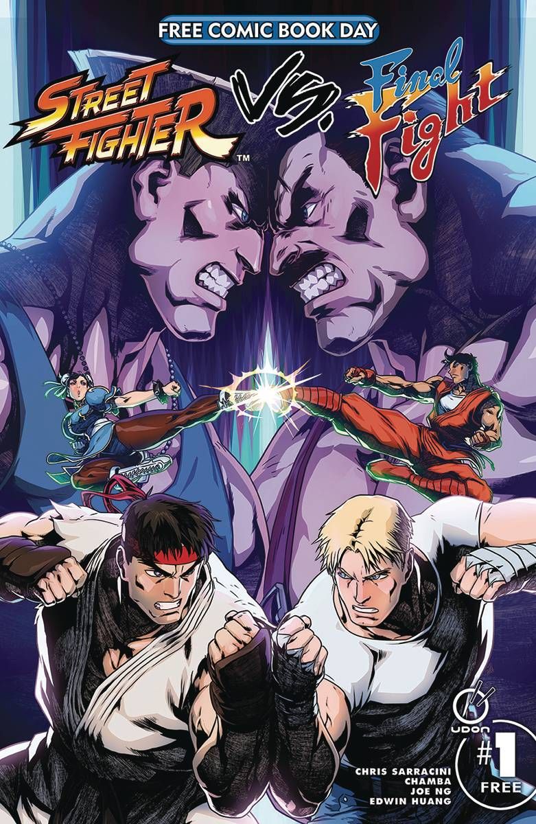 Free Comic Book Day 2024 STREET FIGHTER VS FINAL FIGHT #1 Comic