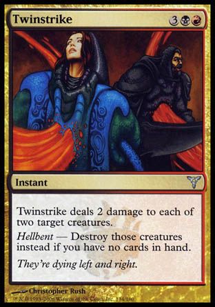 Twinstrike (Dissension) Trading Card