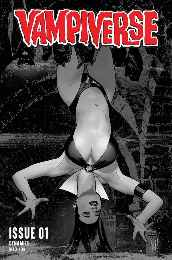 Vampiverse #1 (Hughes Black and White Variant)
