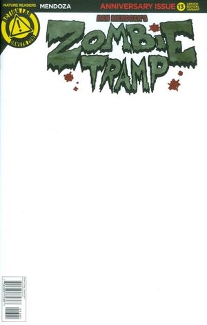 Zombie Tramp Ongoing #13 (Blank Sketch Variant)