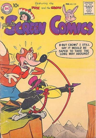 Real Screen Comics #119 Comic