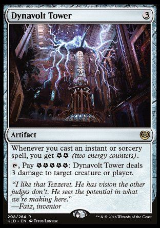 Dynavolt Tower (Kaladesh) Trading Card