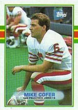 Mike Cofer 1989 Topps #15 Sports Card
