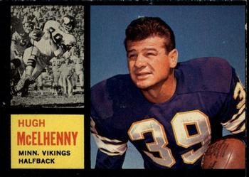 Hugh McElhenny 1962 Topps #92 Sports Card