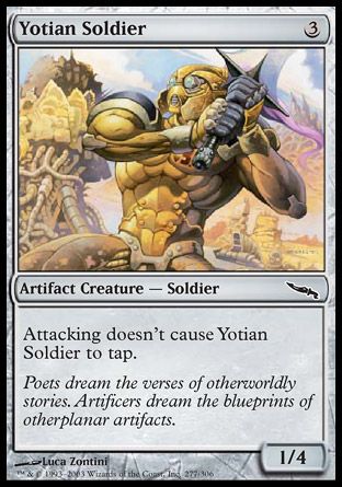 Yotian Soldier (Mirrodin) Trading Card