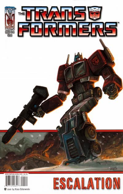 Transformers: Escalation #4 Comic