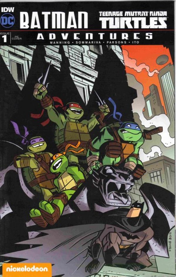 Batman/Teenage Mutant Ninja Turtles Adventures  #1 (Comic Block Edition)