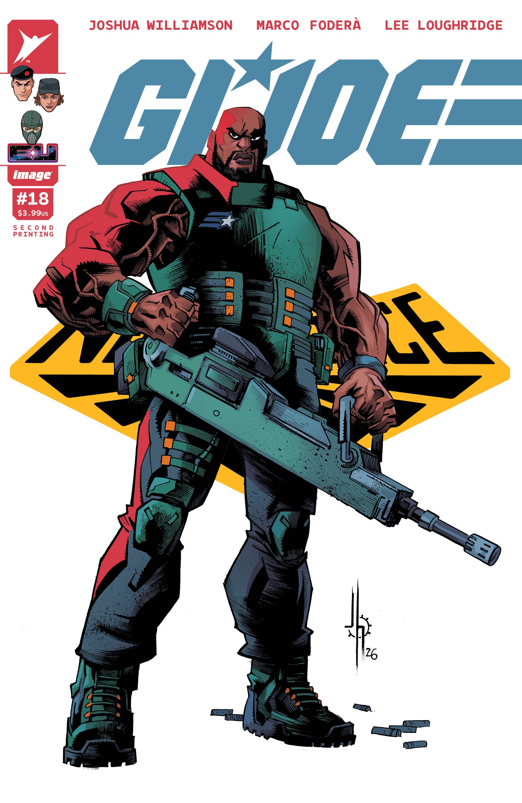 G.I. Joe #18 (2nd Ptg Cvr A Jason Howard) Comic