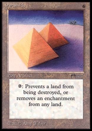 Pyramids (Arabian Nights) Trading Card