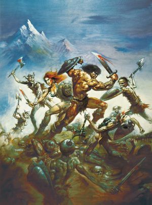 Savage Sword Of Conan Reforged #1 (Cvr E Boris Vallejo Virgin Variant)
