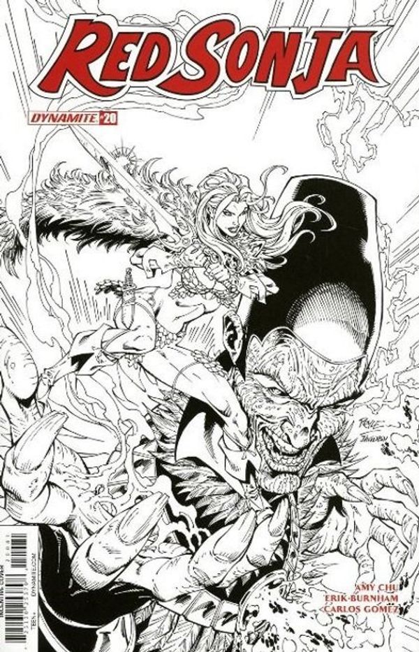 Red Sonja #20 (Cover H 30 Copy Royale B&w Inc)