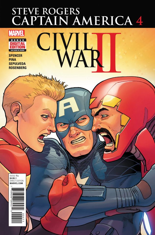 Captain America: Steve Rogers #4 Comic