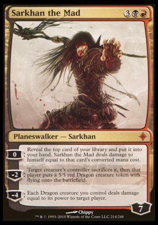 Sarkhan the Mad (Rise of the Eldrazi) Trading Card