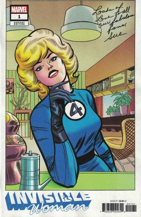 Invisible Woman #1 (Kirby Hidden Gem Variant)