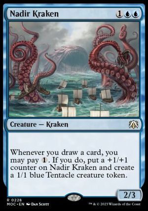 Nadir Kraken (March of the Machine Commander Decks)