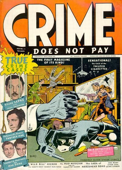 Crime Does Not Pay Comic