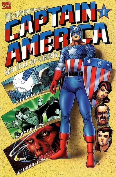 The Adventures of Captain America Comic